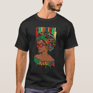 Camiseta Afro Africano Diretor Mês da História Negra De Vol