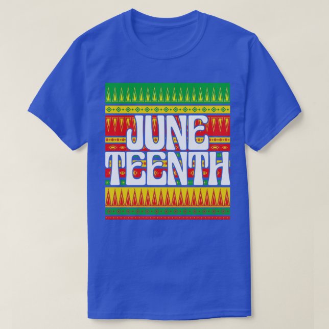 Camiseta Afro-Americano de História Negra Liberdade Junta d (Frente do Design)