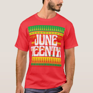 Camiseta Afro-Americano de História Negra Liberdade Junta d