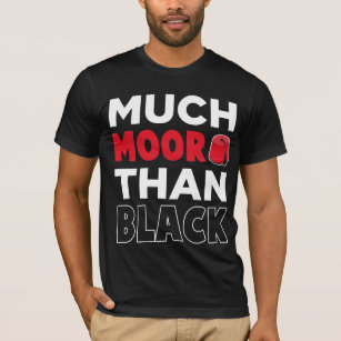 Camiseta Afro-Americano Moorado Muito Mais Que Negro