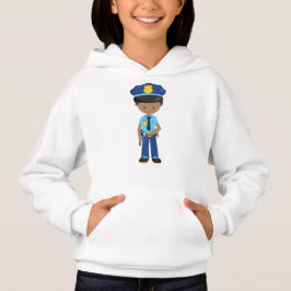 Camiseta Afro-americano, policial, policial