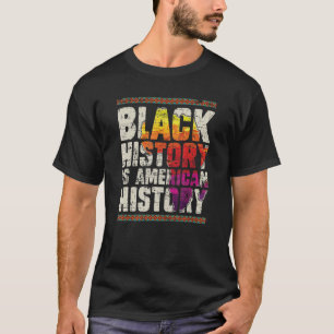 Camiseta Afro-americanos negros orgulham-se dele