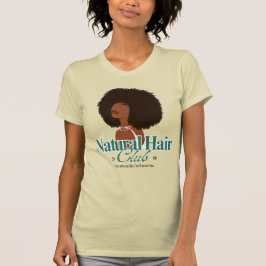 Camiseta Afro Appreciation "Natural Hair Club" Tee