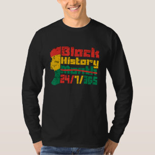 Camiseta Afro Black History Month 247365 Black African Mela