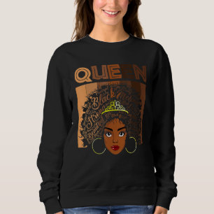 Camiseta Afro Black Melanin Queen Roupa Afro-Americano