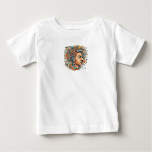 Camiseta Afro Boho Queen - Colorida Artística