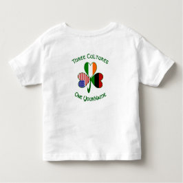 Camiseta Afro Diáspora - Irlandês Americano Shamrock Pessoa