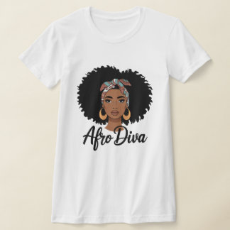 Camiseta Afro Diva