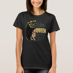 Camiseta Afro Diva Queen Amava Forte Rainha Negra Poderosa