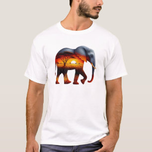Camiseta Afro-Elefante