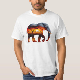 Camiseta Afro-Elefante
