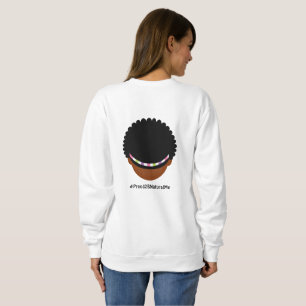 Camiseta Afro frente e verso de #Proud2BNaturalMe