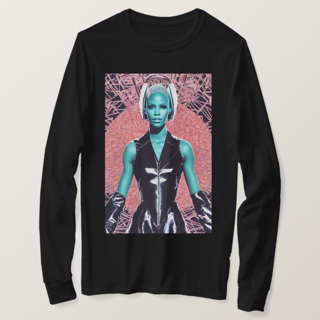 Camiseta Afro Future (Frente do Design)