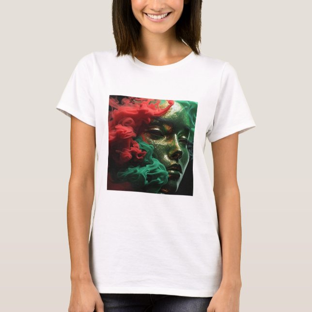 Camiseta Afro Goddese (Frente)