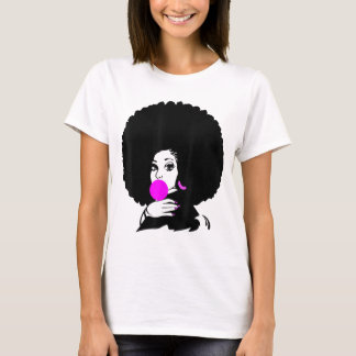 Camiseta Afro Hair Natural Hair afro-americano