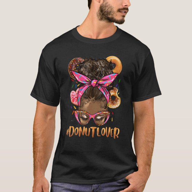 Camiseta Afro Mensageiro Rosquinha Negra Mulher Negra Trase (Frente)