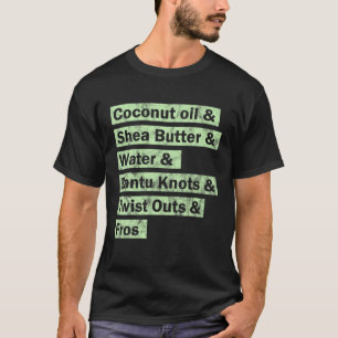 Camiseta Afro natural afrocêntrico a mulheres