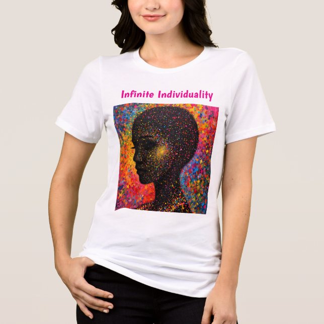 Camiseta Afro Nebula Sussurro – Celebração da História Negr (Frente)