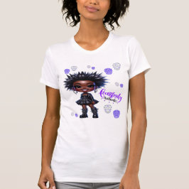 Camiseta Afro Punk Autêntico Damas - Camisa-T