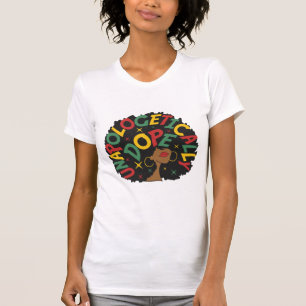 Camiseta Afro-se da Garota Negra