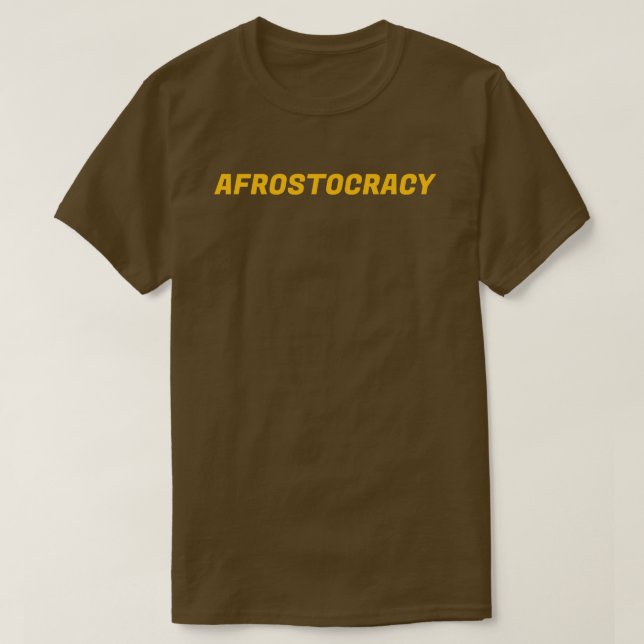 Camiseta AFRO STOCRACIA WS (Frente do Design)