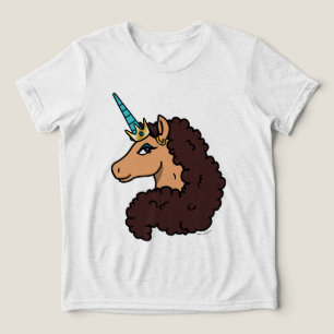 Camiseta Afro Unicorn Divino