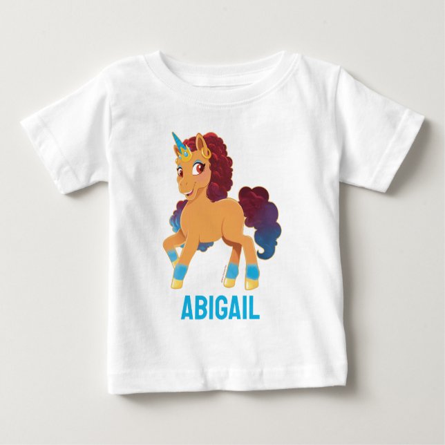 Camiseta Afro Unicorn | Divino Prancing (Frente)