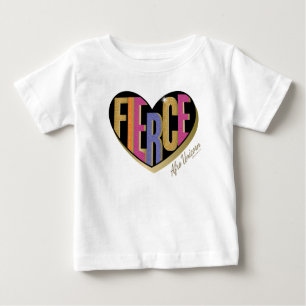 Camiseta Afro Unicorn Fierce Heart Design