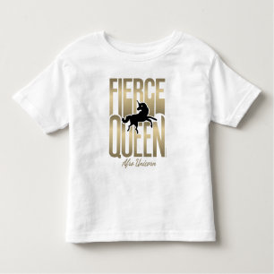 Camiseta Afro Unicorn Fierce Queen