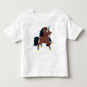 Camiseta Afro Unicorn Magical Prancing