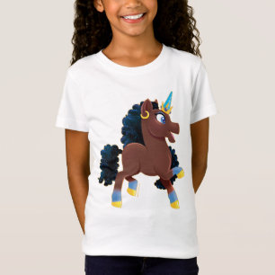 Camiseta Afro Unicorn Magical Prancing
