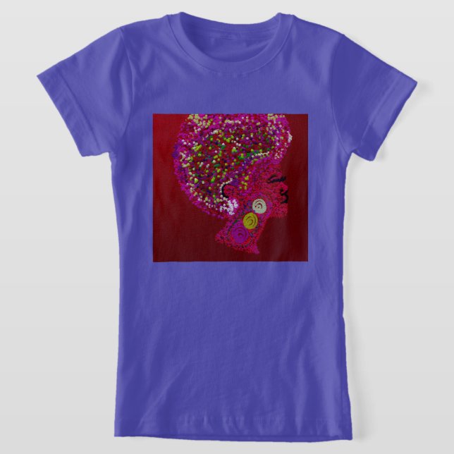 Camiseta AfroFloral (Postura )