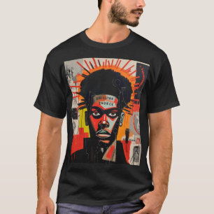 Camiseta Afrofuturismo Inspirou Retrato Negrito Negrito Neg
