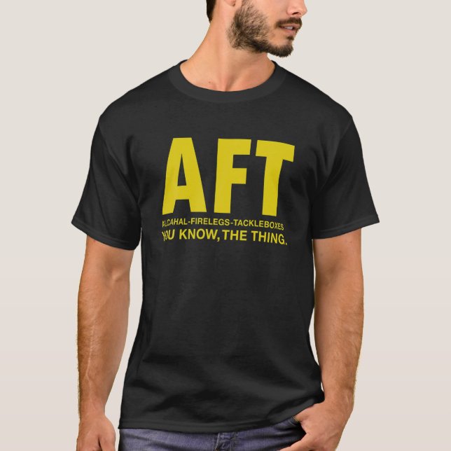 Camiseta AFT Alcahal Firelegs Cackleboxes Você Conhece O Th (Frente)
