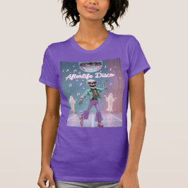 Camiseta Afterlife Disco  Groovy Skeleton Dance in Pastel 