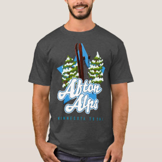 Camiseta Afton Alps Minnesota To Ski 1