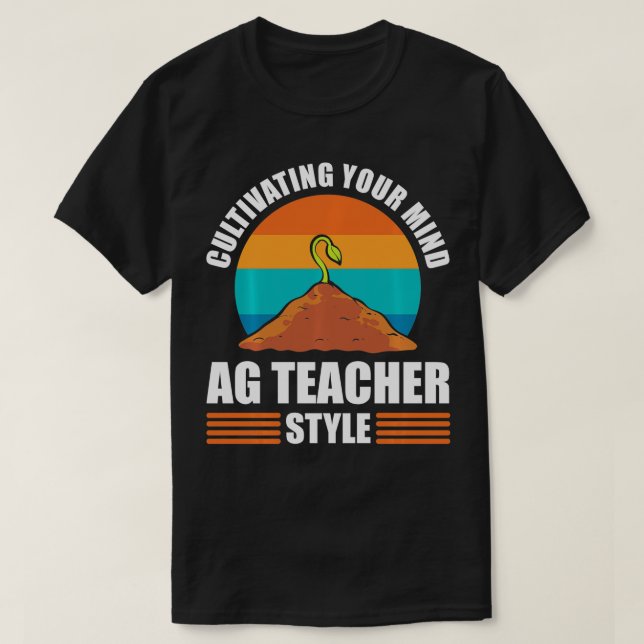 Camiseta AG Professores Agricultura Agricultura Agricultura (Frente do Design)