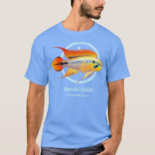 Camiseta Agassizi Cichlid