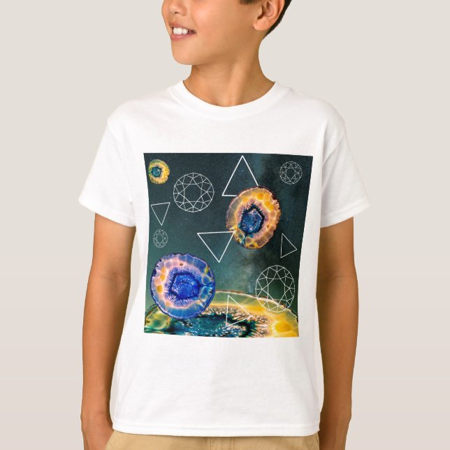 Camiseta Agate de espaço (Frente)