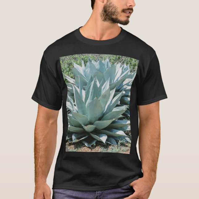 Camiseta Agave Succult Plant Cactus Green Sage (Frente)