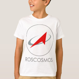 Camiseta Agência espacial federal do russo: Roscosmos