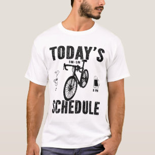 Camiseta Agenda de Hoje Mountain Biking Ciclismo Vintage B