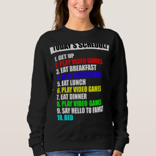 Camiseta Agendar Jogos de Vídeo Perfeitos Dia Gamer