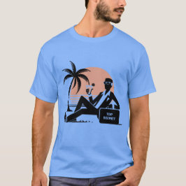 Camiseta Agente aposentado da CIA