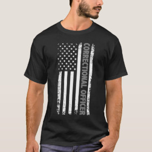 Camiseta Agente Correto American Flag Thin Silver Lin