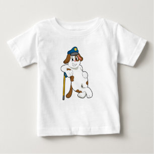 Camiseta Agente da Polícia de Cachorro