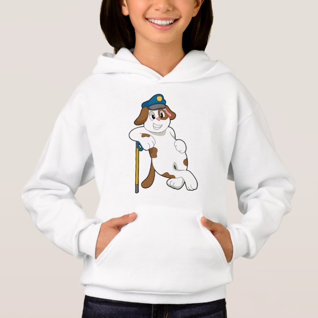 Camiseta Agente da Polícia de Cachorro (Frente)