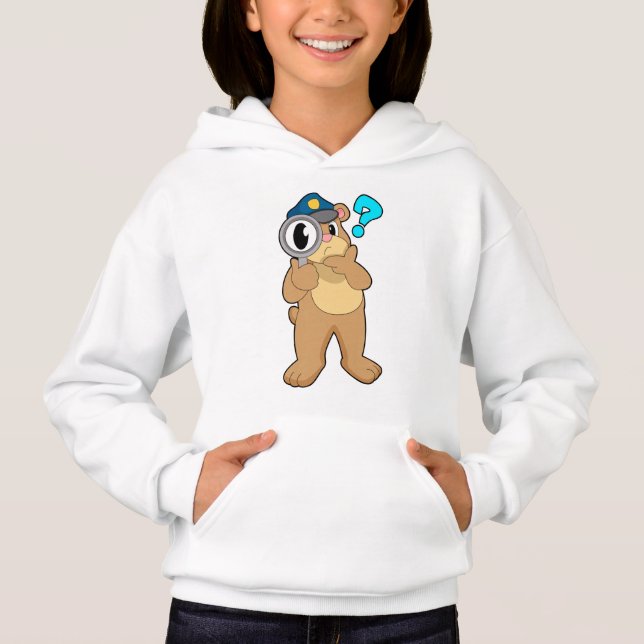Camiseta Agente da Polícia de Urso Ampliação (Frente)