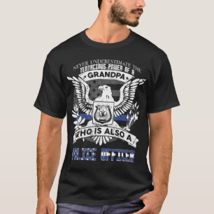 Camiseta Agente da polícia do vovô