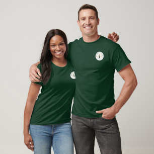 Camiseta Agente de Assinatura Notário Público Móvel verde d